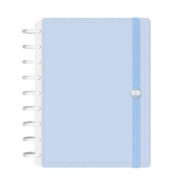 Imagem de Caderno Iscool Disc Inteligente 140 Folhas Solid Colors Azul Celeste M+