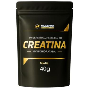 Imagem de Moderna Suplementos Creatina Monohidratada em Pó, Suplemento Alimentar (40 gr)