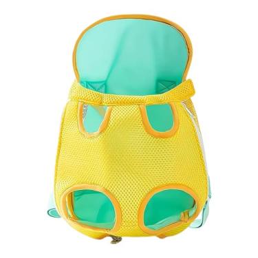 Imagem de Mochila para animais de estimação, porta mochila para gatos | Porta mochila portátil para gato frontal | Sacos de transporte para cães de malha, mochila para cães pequenos, mochila de viagem para anim