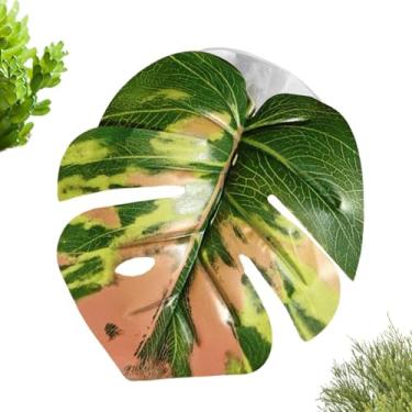 Imagem de Folha De Aranha Saltadora | Acessórios Realistas Em Forma De Folha Para Animais De Estimação Com,Acessórios para Aranha Saltadora,para Estufa Plantas Terrário Tapete de Cultivo Hidropônico