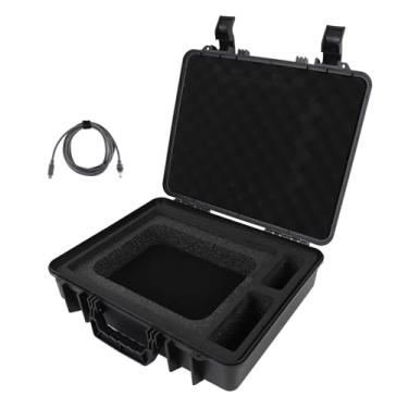 Imagem de Mini Estojo, Estojo Rígido à Prova D'água Com Cabo de Alimentação USB C para DC de 9,8 Pés, Bolsa de Viagem para Suporte de Prato Mini, Adaptador de Tubo,
