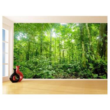 Imagem de Papel De Parede Floresta Tropical Caminho Luz 3,5M Xna223 - Você Decor