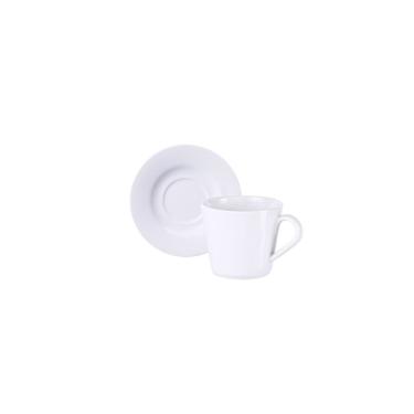 Imagem de Conjunto Xícara E Pires De Chá Tramontina Mesh Em Porcelana Decorada, 185 Ml 2 Peças