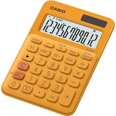 Imagem de Calculadora de Mesa MS20UC 12 Dígitos Laranja Casio