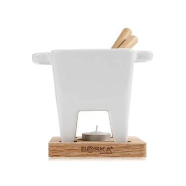 Imagem de Fondue em Cerâmica 5 Peças Bianco 300ml Boska Branco