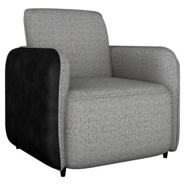 Imagem de Poltrona Decorativa 76 Cm Zuquire Plano Milenum Corino Petro Milani Store Palha