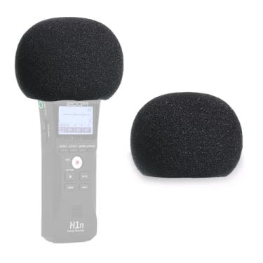 Imagem de Capinha Espuma Filtro Pop para Gravador ZOOM H1 H1n - Cor Preta