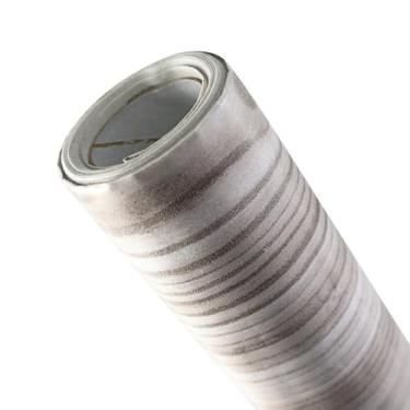 Imagem de Papel de Parede Adesivo em PVC, Madeira Cru, 5 Metros x 45cm, Lavável, Fácil Aplicação