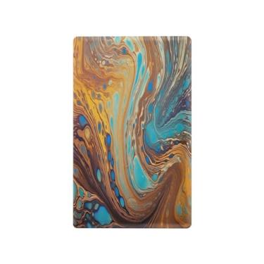 Imagem de Wassud Placa de cobertura de interruptor de luz de arte abstrata, capas de tomadas duplex, placa de parede, decoração de casa, sala de estar, quarto, decoração