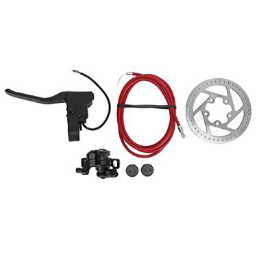 Imagem de Acouto Conjunto de Cabos de Freio de Disco de Alavanca de Freio de 110 Mm Scooter Elétrico M365 - Peças de Reposição Completas, Design Leve, Fácil Instalação Com Alça de de Mão, Rotor e Pastilhas de