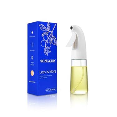 Imagem de Deziggur Pulverizador de óleo para cozinhar, pulverizador de azeite de oliva, frasco de spray de azeite para cozinhar, saladas, churrascos e mais (branco)