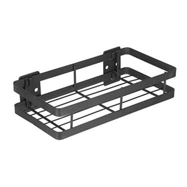 Imagem de Prateleiras Flutuantes de Parede Armazenamento Rack Especiarias Organizador Garrafas Tempero Cozinha Suporte Banheiro