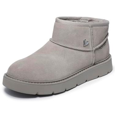 Imagem de Skechers Keepsakes Bota de neve feminina confortável com as mãos livres, Cinzento-acastan, 36