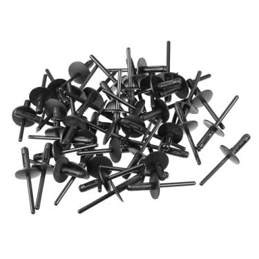 Imagem de VekAuto 50 peças de rebite de revestimento de para-lama compatível com BMW X1 2013-2023, revestimento de plástico durável para casa do leme rebite capa lateral rebite