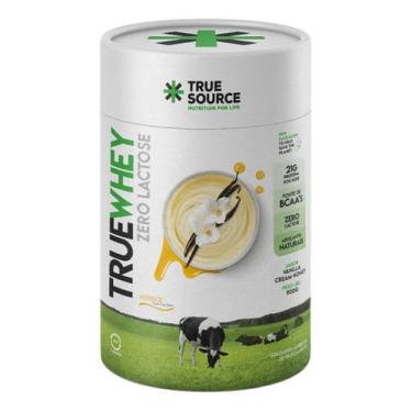 Imagem de True Whey Zero Lactose Vanilla Cream Honey True Source 900g Sabor: Van