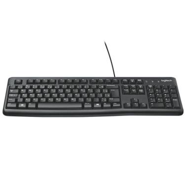 Imagem de Teclado Logitech K120, Usb, Layout Abnt2, Preto - 920-004423