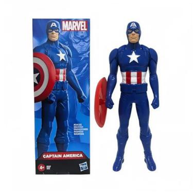 Imagem de Boneco Figura de Ação Marvel Capitão América 20 Cm Hasbro F8941