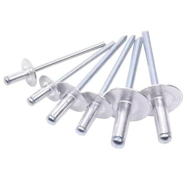 Imagem de Acessórios de rebite versáteis rebites cegos rebites de alumínio à prova d'água rebites de extremidade fechada vários tamanhos e kits ideais para reparos de automóveis e móveis DIY e fixadores de