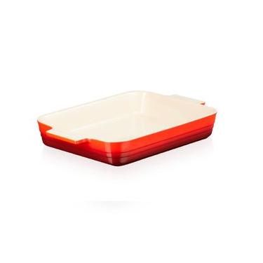 Imagem de Travessa Retangular 32 cm Classic Vermelha Le Creuset