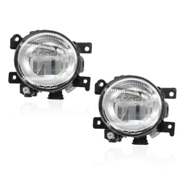 Imagem de Jecoupoon 2 peças de lâmpadas dianteiras de faróis de neblina compatíveis com Q50 QX50 Q60 QX60 Q70 QX80 2014-2021 261554GA0A 261554GA0B