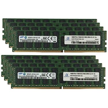 Imagem de Original de fábrica 128 GB (8 x 16 GB) compatível com servidores HP Proliant DDR4 2133MHZ PC4-17000 ECC Chip registrado RDIMM 2Rx4 CL15 1.2v Atualização RAM de memória de servidor Adamanta