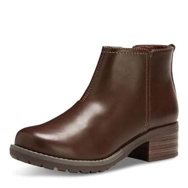 Imagem de Eastland Bota feminina Juniper Chelsea, Marrom, 7.5