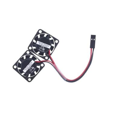 Imagem de 1 peça 5V 2507 ventoinha de refrigeração 25x25x07MM 5V rolamento de óleo UAV CPU mini ventilador de refrigeração 8500RPM 0,11A com 2 pinos