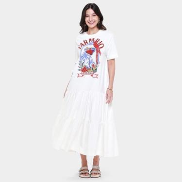 Imagem de Vestido Cropped Farm Marias Drink Pintado-Feminino