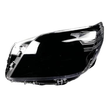Imagem de Compatível com toyota prado 2010 2011 2012 2013 transparente abajur caso farol escudo de vidro lâmpada sombra farol lente capa(Left)