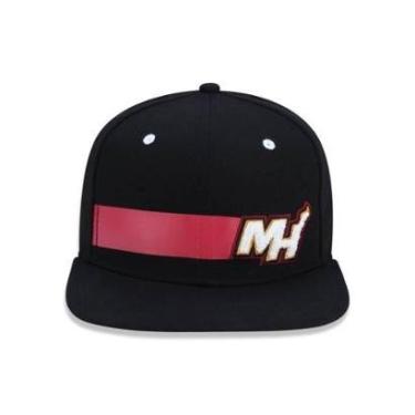 Imagem de BONÉ NEW ERA 950 MIAMI HEAT ORIGINAL FIT NBV19BON103 PRETO-Masculino