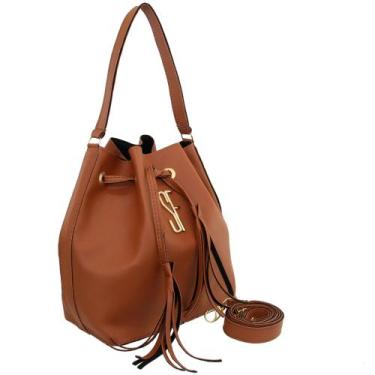 Imagem de Bolsa Feminina SF Tiracolo Saquinho em Cores Lindas e Delicadas Perfei