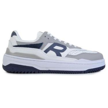 Imagem de Tênis Masculino Reserva R Broox Branco Marinho - R75514-Masculino