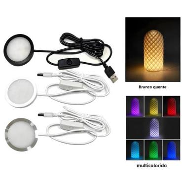 Imagem de Kit De Lâmpada LED Ajustável Bambu Lab Luz Fria E Quente Branca Peças 