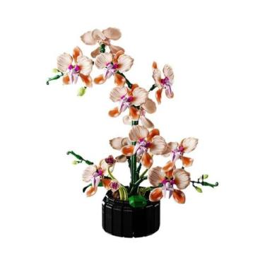 Imagem de Blocos De Montar De Flores Eternas: Rosa, Orquídea, Girassol E Lótus  