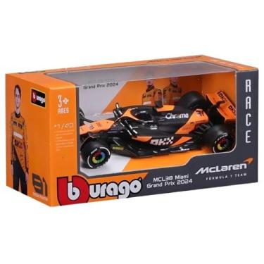 Imagem de Miniatura Fórmula 1 McLaren MCL38 Racing - 4 L. Norris - Oscar piastri