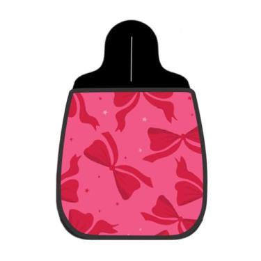 Imagem de Lixeira De Carro Organizador Lixinhocar Laços Rosa Estrelas