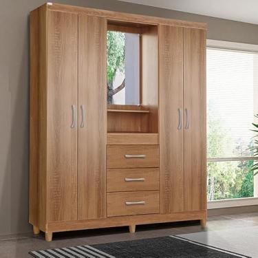 Imagem de Guarda Roupa Capelinha Lyon cor Mel - Rud Rack