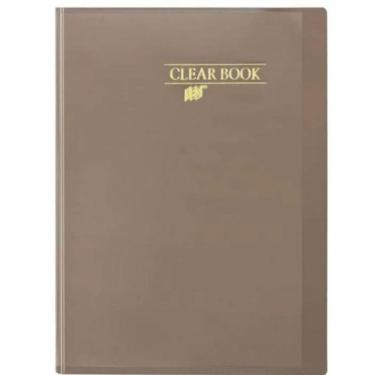 Imagem de Pasta Catálogo Clear Book A4 10 Folhas Plástico - Yes - Fume