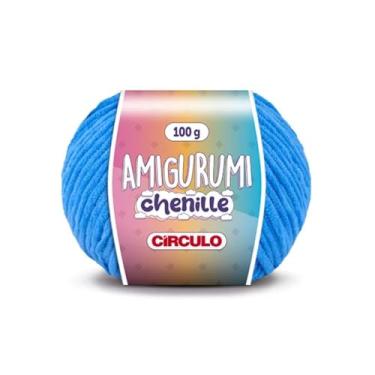 Imagem de Linha Amigurumi Chenille - Circulo - 100g - 110 metros - 909 TEX (2500-Acqua)