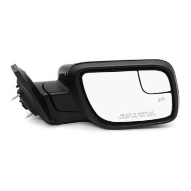Imagem de Aspaton Conjunto de espelho do lado direito do passageiro compatível com o espelho retrovisor Explorer 2011-2019 com luz de seta e luz de seta substitui GB5Z17682BA BB5Z17682BA FO1321554 (7 pinos)