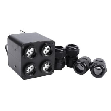 Imagem de Yunir Kit Starlight Headliner, 4 Cores 36W Twinkle & Meteor Fibra Óptica Luzes de Teto, Controle Remoto, 2 Em 1 Motor de Luz Efeito Musical Estrela Teto Luz do Céu para Home Theater (plugue da ue)