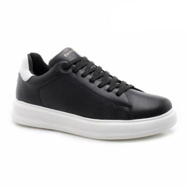 Imagem de Tênis Masculino Ferricelli Couro Macio Conforto Casual-Masculino