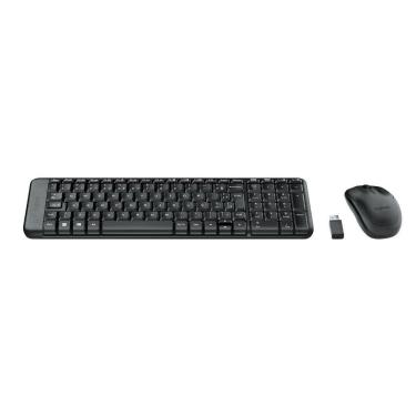 Imagem de Kit Teclado e Mouse Wireless MK220 - Logitech