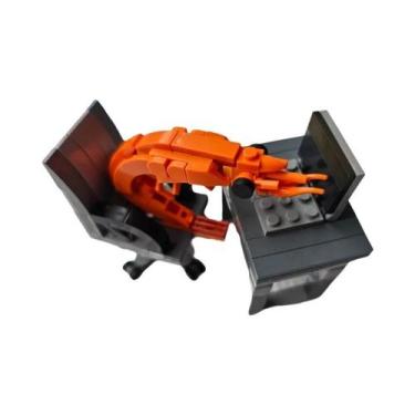 Imagem de Brinquedo Criativo E Engraçado De Camarão Móvel, Bloco De Montagem Par