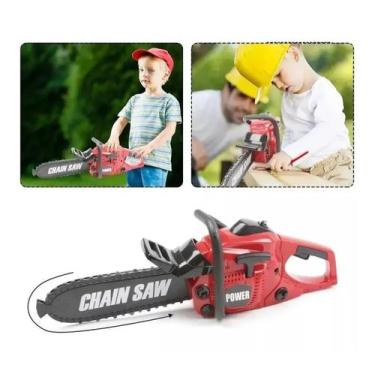 Imagem de Brinquedo Motoserra Elétrica Com Som e Movimento - Toys