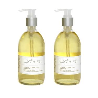 Imagem de Lucia Sabonete para as mãos - Conjunto de dois 300 ml - Azeite de oliva e folha de louro