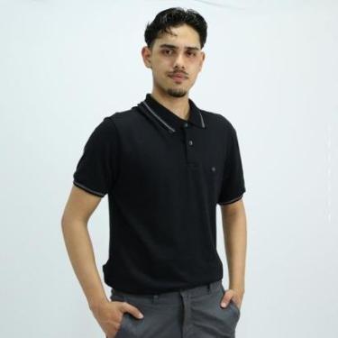 Imagem de Polo Wolcher Manga Curta Bordada-Masculino