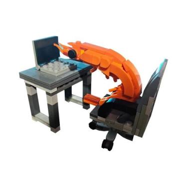 Imagem de Blocos De Montar Criativos MOC Para Meninos E Meninas: Figuras De Cama