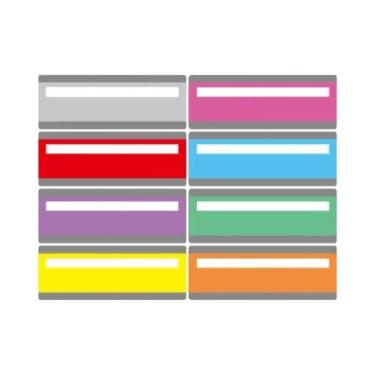 Imagem de Tiras De Leitura Guiada Multicoloridas De Tamanho Grande, 2 Peças, Sob