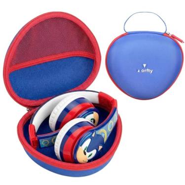 Imagem de Capa de fone de ouvido compatível com eKids Sonic The Hedgehog/eKids Super Mario/iClever Auraa(BTH24)/iClever BTH27, capa para fones de ouvido JoySpark/EarFun/VibeTune Bluetooth (apenas caixa